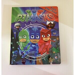 Superhero Children Kids Juvenile Book P J Masks First Look & Find Book Disney